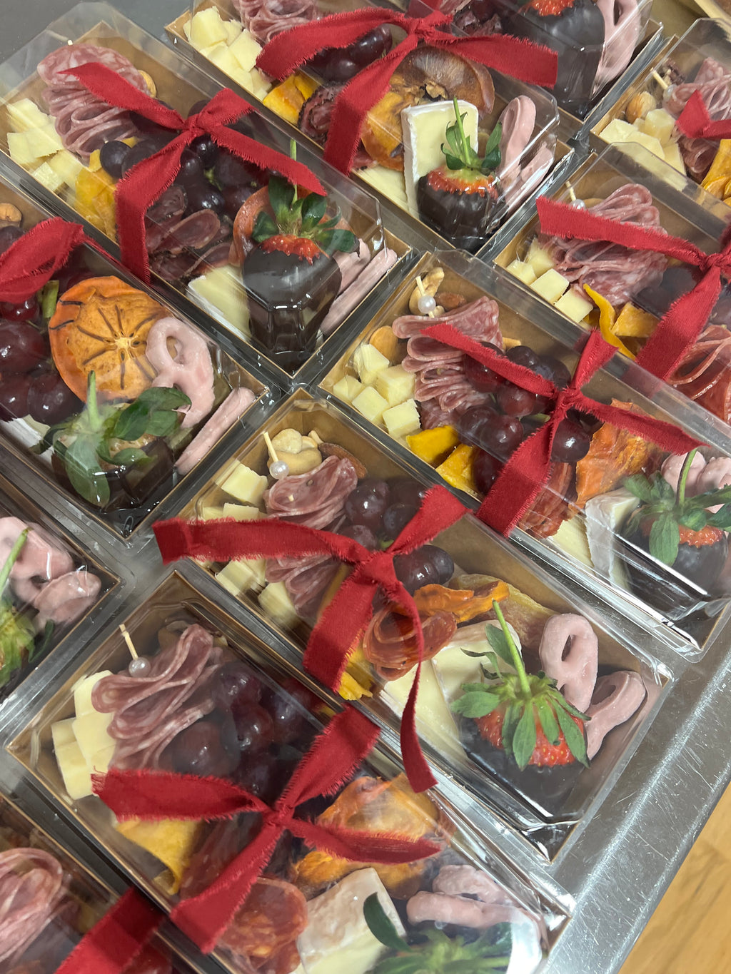 Mini Charcuterie Boxes ($15/box)