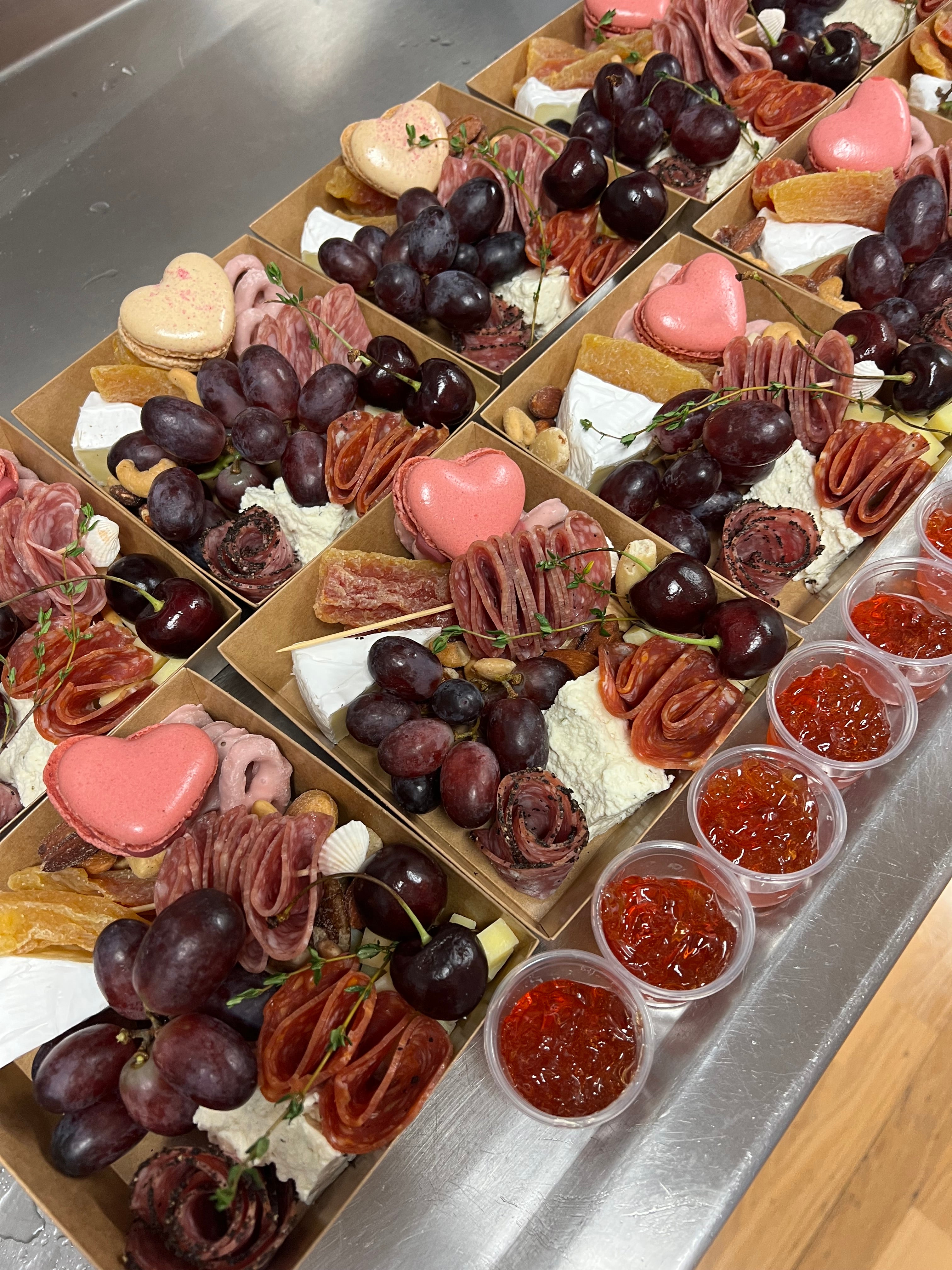Mini Charcuterie Boxes ($15/box)