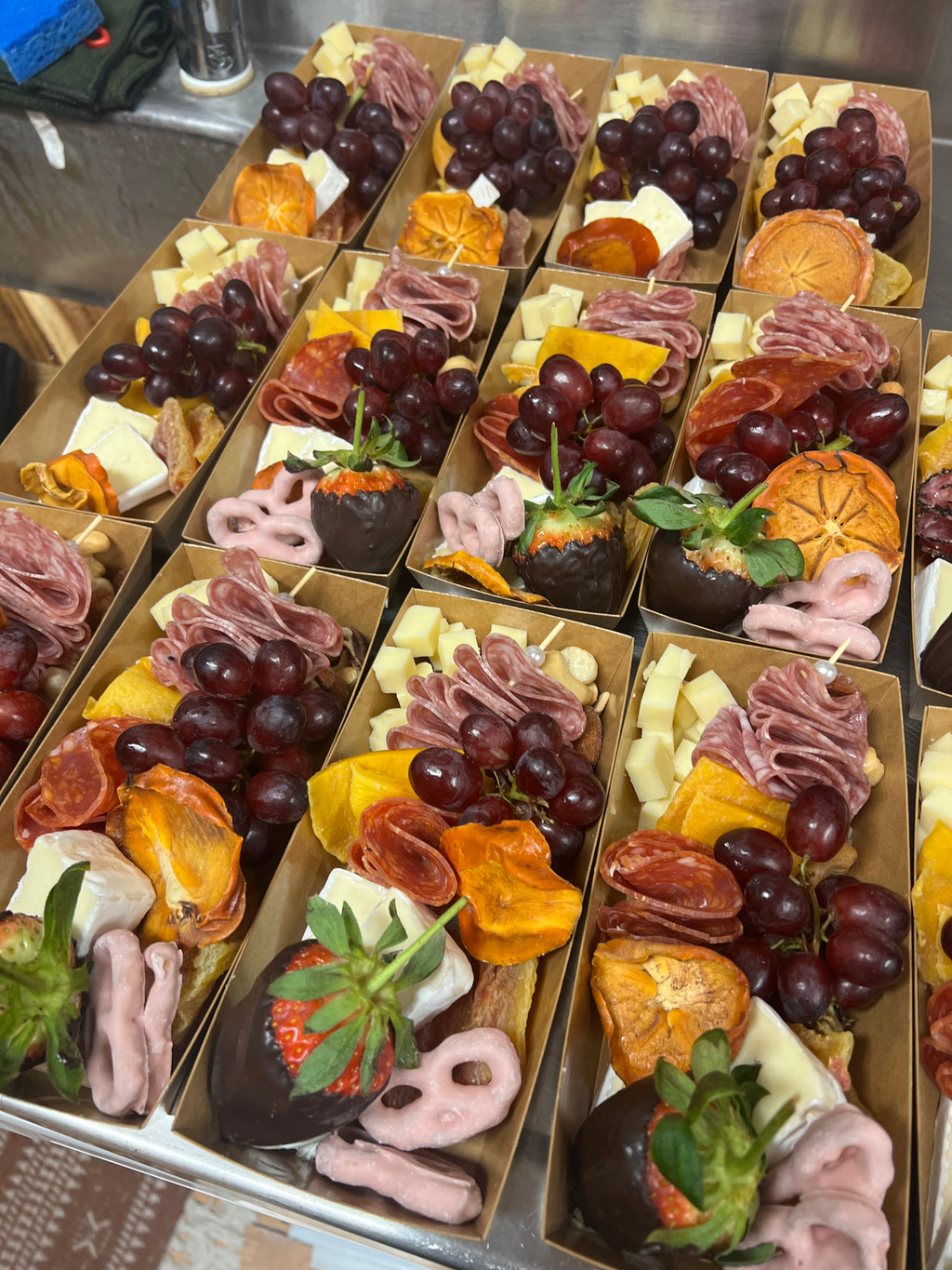 Mini Charcuterie Boxes ($15/box)
